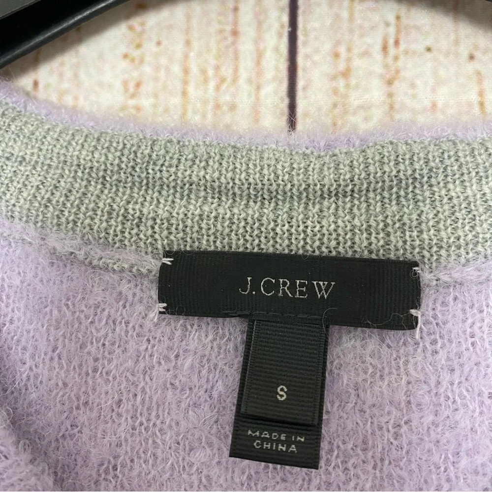 J.crew Fuzzy Crewneck Alpaca blend Sweaters size Small